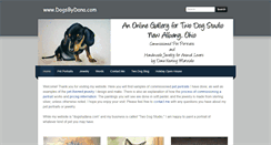 Desktop Screenshot of dogsbydana.com